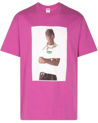 Supreme - X Tyler The Creator Photograph-Print T-Shirt - Lyst
