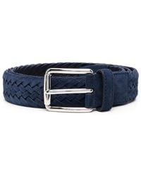 Tod's - Logo-Engraved Braided Belt - Lyst