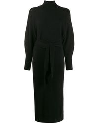 Zimmermann Gebreide Maxi-jurk - Zwart