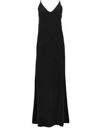 Nude - Spaghetti-Strap V-Neck Dress - Lyst