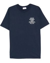 FAMILY FIRST - Short-Sleeve Lettering T-Shirt - Lyst