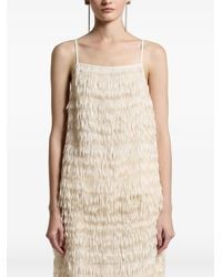Peserico - Fringed Sleeveless Top - Lyst
