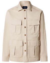 Hackett - Four-Pocket Shirt Jacket - Lyst