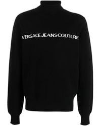 Versace Jeans Couture - Logo-print Jumper - Lyst