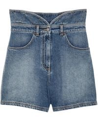 Philosophy Di Lorenzo Serafini - Quilted High-Waisted Shorts - Lyst