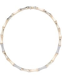 Rainbow K - Bamboo Diamond Necklace - Lyst