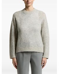 Peserico - Pull En Maille À Motif Losanges - Lyst