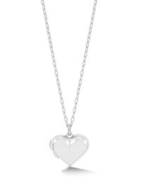 Dower & Hall - Collier Treasured Heart À Pendentif Talisman - Lyst