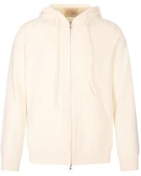 Montecore - Knitted Zip-Up Hoodie - Lyst
