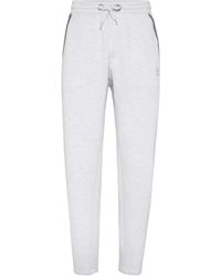 Brunello Cucinelli - Cotton-Blend Track Pants - Lyst