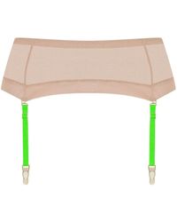 Maison Close - Corps À Corps Mesh Garter Belt - Lyst
