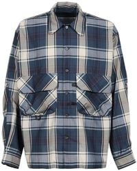 Daiwa Pier39 - Check-Pattern Flap-Pocket Shirt - Lyst