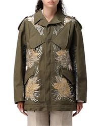 Antonio Marras - Sequin-Embellished Floral-Patch Jacket - Lyst