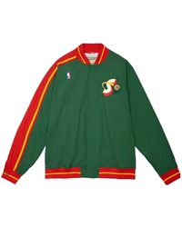 Mitchell & Ness - Supersonics 95 Logo-Patch Jacket - Lyst