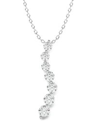Diamond Essentials - Journey Laboratory-Grown Diamond Necklace - Lyst