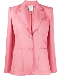 Stella McCartney - Single-Breasted Patch Pocket Blazer - Lyst