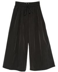 Psophia - Drawstring-Waist Pleated Palazzo Pants - Lyst