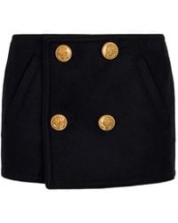 DSquared² - Hybrid Peacoat Mini Skirt - Lyst