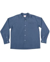 Son Of The Cheese - Open Collar Long-Sleeve Shirt - Lyst