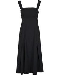 Vince - Jurk Met Vierkante Hals - Lyst