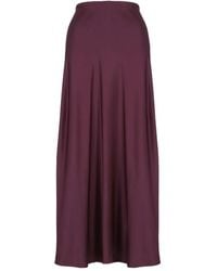 FEDERICA TOSI - Straight-Hem Maxi Skirt - Lyst