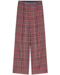 Dries Van Noten - Tailored Jacquard Pants - Lyst