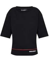 DSquared² - Logo-Print Short-Sleeve T-Shirt - Lyst