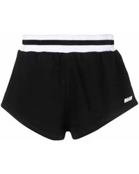 MSGM - Sport-Shorts Mit Logo-Print - Lyst