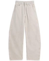 Lemaire - Twisted-Seam High-Waisted Trousers - Lyst