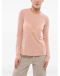 Roberto Collina - T-Shirt À Manches Longues - Lyst