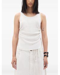 Ann Demeulemeester - Mara Wrinkled Tank Top - Lyst