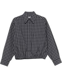 Cordera - Elasticated-Hem Checked Shirt - Lyst