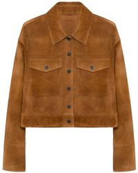 Jonathan Simkhai - Grafton Suede Jacket - Lyst