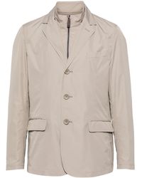 Herno - Byron Layered Single-Breasted Blazer - Lyst