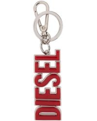 DIESEL - Dsl 3D Metal Keyring - Lyst