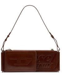 DIESEL - Flag-D-Modular Logo-Embossed Shoulder Bag - Lyst
