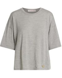 Valentino Garavani - V-Logo Plaque T-Shirt - Lyst