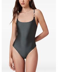 AllSaints - Talaria Badpak Met Kettingdetail - Lyst