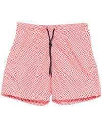 Drumohr - Patterned Swim Shorts - Lyst