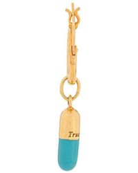 True Rocks - Orecchino A Cerchio Con Ciondolo A Forma Di Pillola - Lyst