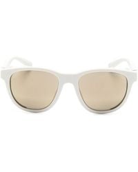 Emporio Armani - Oval-frame Sunglasses - Lyst