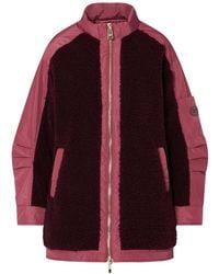 Liu Jo - Oversized Teddy Bomber Jacket - Lyst