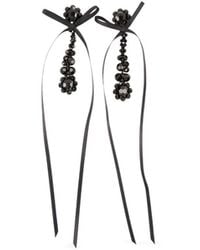 Simone Rocha - Victorian Drip Bow-Detail Earrings - Lyst