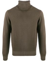 Dell'Oglio - Pull Nervuré À Col Roulé - Lyst