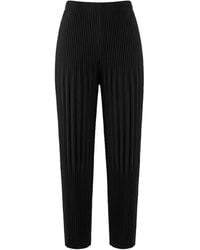 Homme Plissé Issey Miyake - Pantalon À Effet Plissé - Lyst