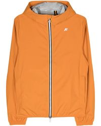 K-Way - Veste Légère Stretch Dot À Capuche - Lyst