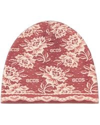 Gcds - Gothic Floral-Print Beanie Hat - Lyst