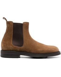 Henderson - Round-toe Leather Boots - Lyst