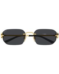 Gucci - Interlocking G Rimless Sunglasses - Lyst