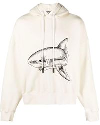 Palm Angels - Split Shark Hoodie - Lyst